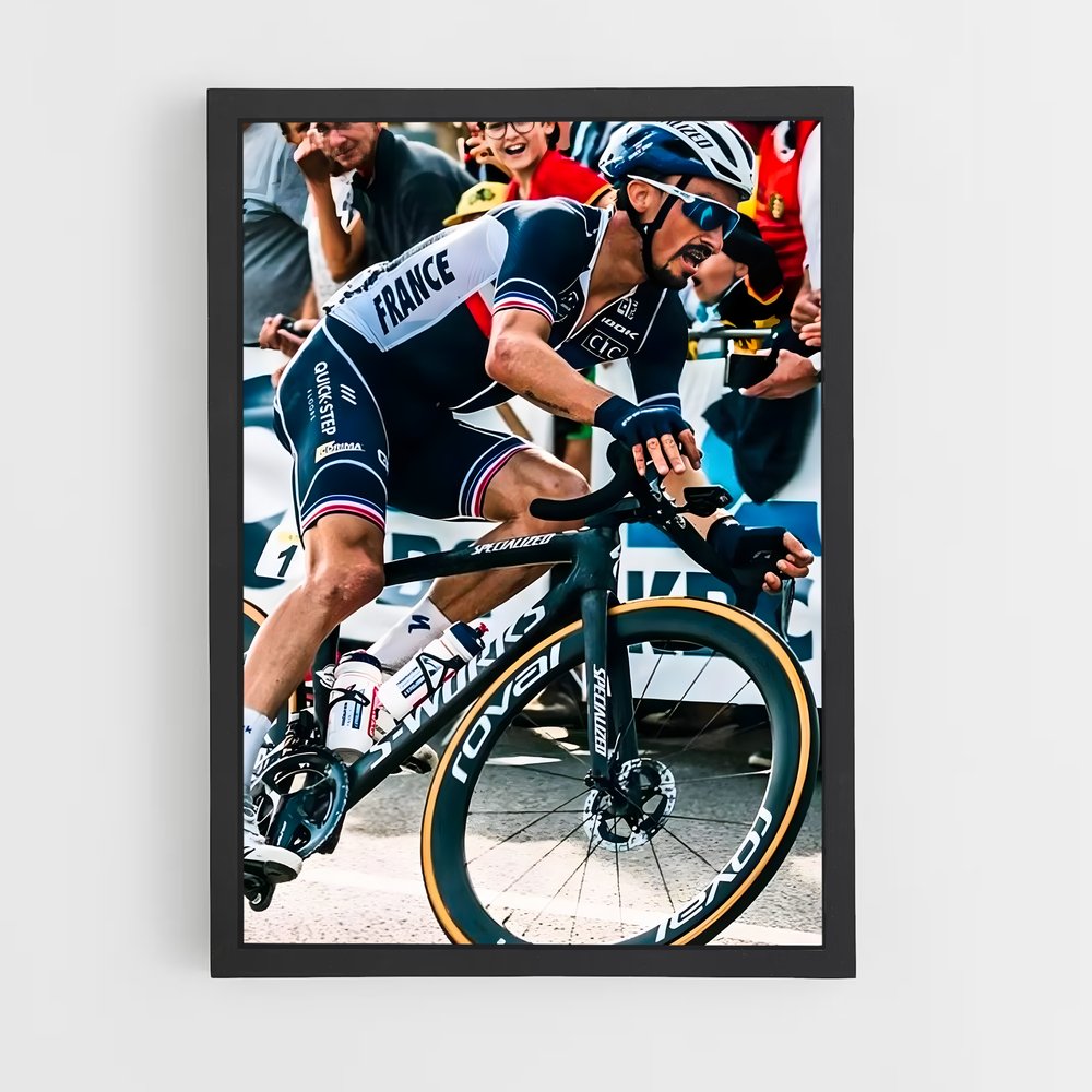 Poster L'Escapade de Julian – affiche Cyclisme (vue 2)